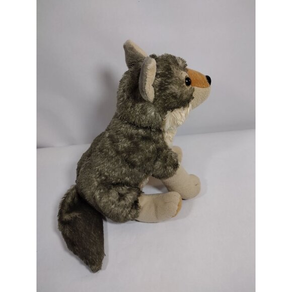 Wild Republic WOLF Sitting Plush Cuddlekins Stuffed Animal Toy realistic 13" - Picture 6 of 8